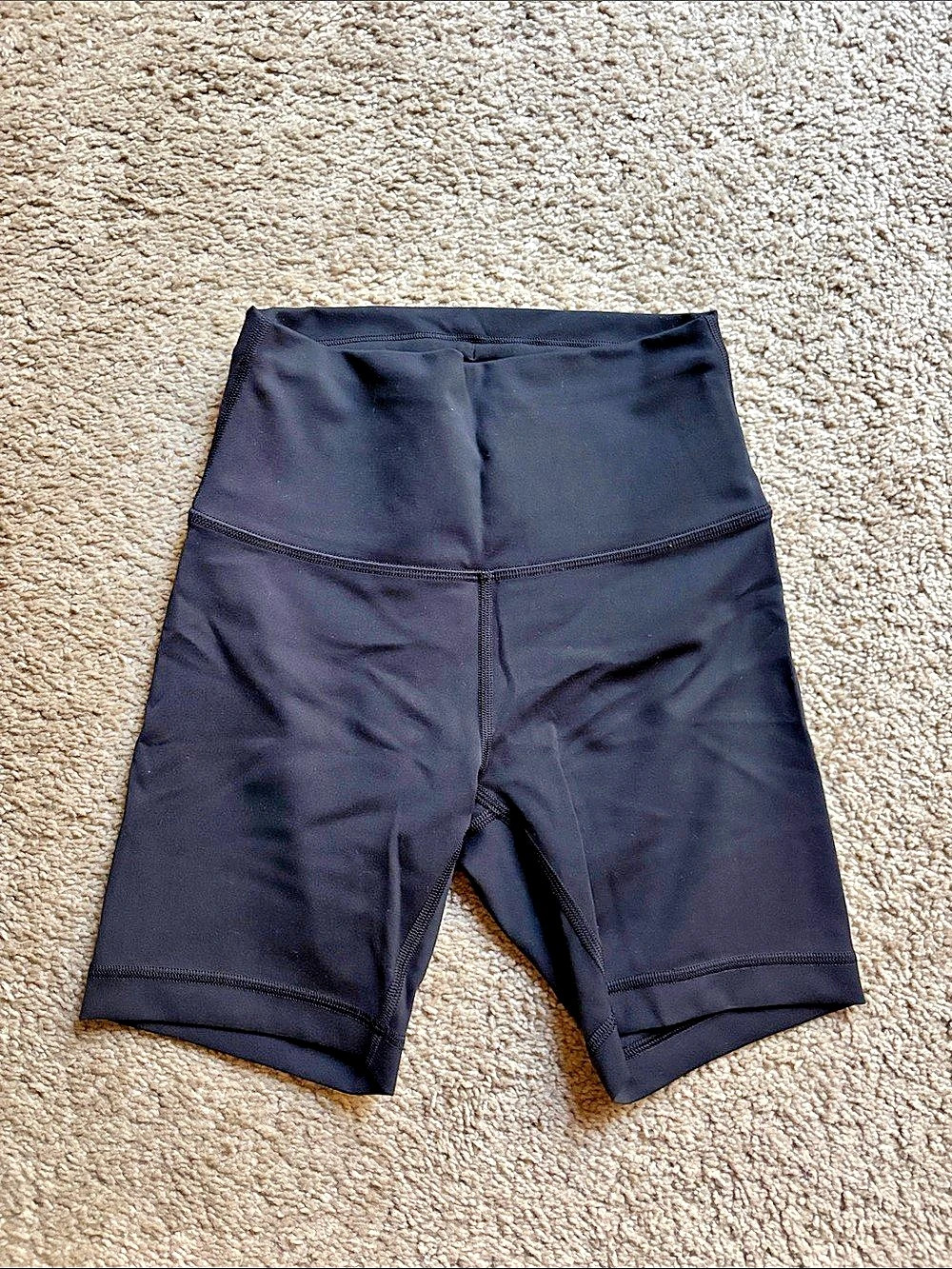 lululemon Align High-Rise Short 6" Black Bike Shorts